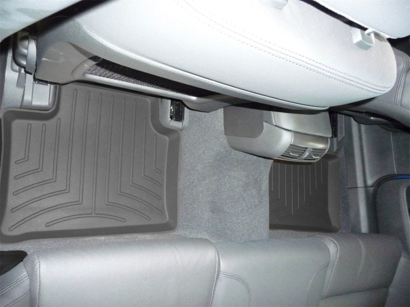 WeatherTech 09+ Pontiac G8 Rear FloorLiner - Black installed