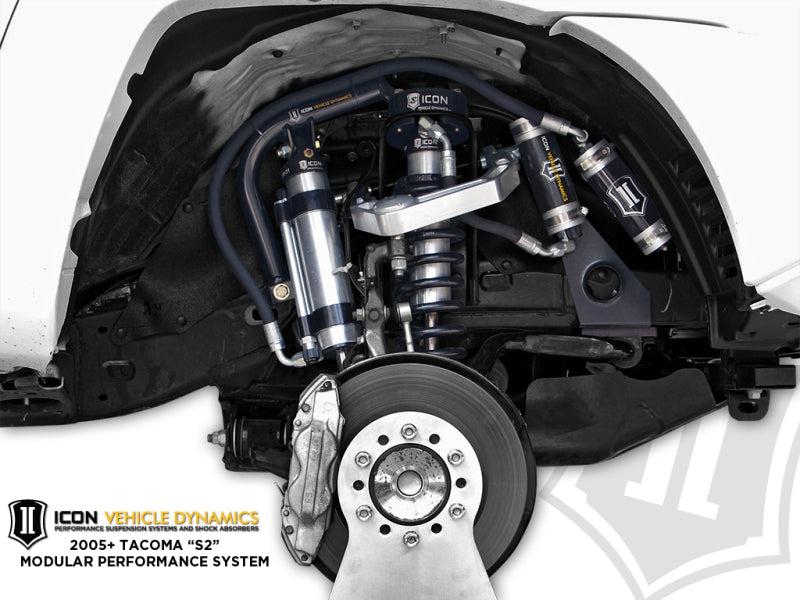 ICON S2 Front 2.5 Omega Series Shocks RR - Pair Secondary image