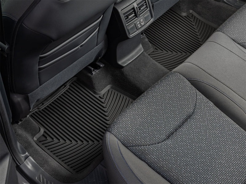 WeatherTech 25-26 Subaru Forester 2nd Row Rear All-Weather Floor Mats - Black Secondary image