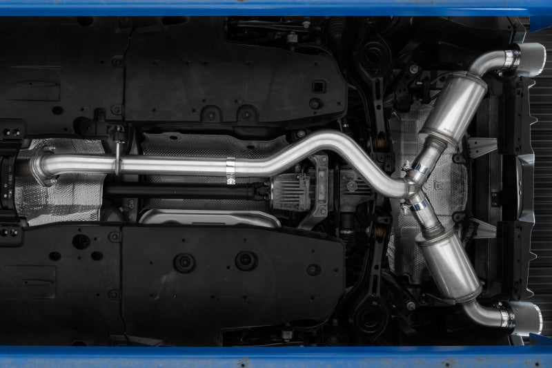 MBRP 2023 Toyota Corolla GR 1.6L T304 Stainless Steel 3in Cat-Back Dual Split Rear w/ Burnt End Tips Secondary image
