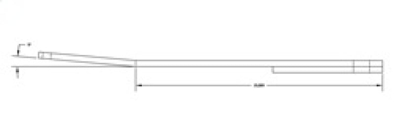 RockJock Antirock Fabricated Steel Sway Bar Arms 21in Long Slight Outward Bend w/ Stickers Pair Secondary image