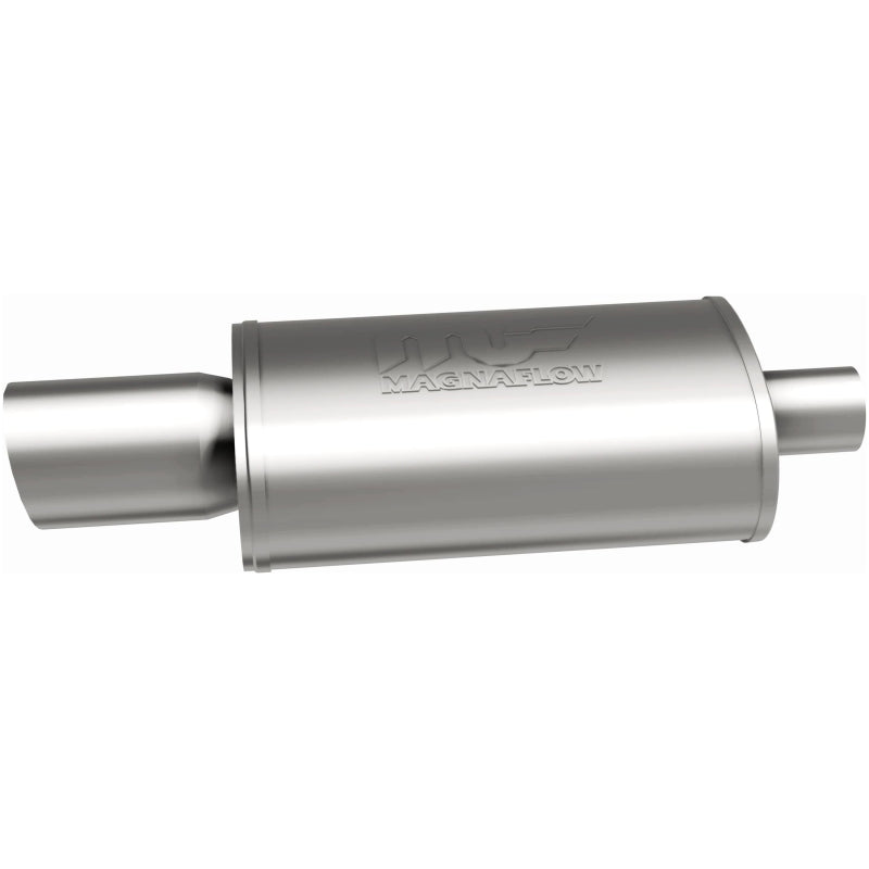 MagnaFlow Muffler W/Tip Mag SS 14X5X8 2.25/4. for performance offroad parts