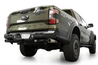 Addictive Desert Designs2024+ Ford Ranger Raptor Phantom Rear Bumper with offroad parts and performance upgrades.