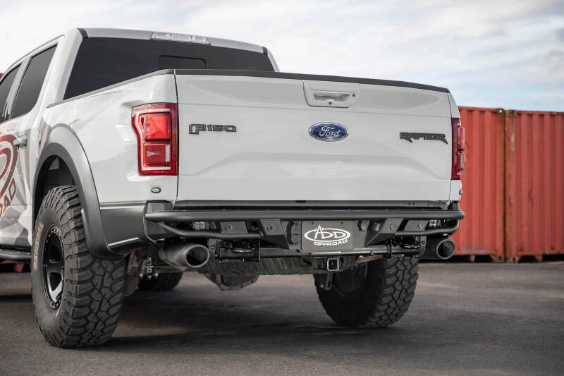 Addictive Desert Designs 17-19 Ford F-150 Raptor PRO Bolt-On Rear Bumper Secondary image