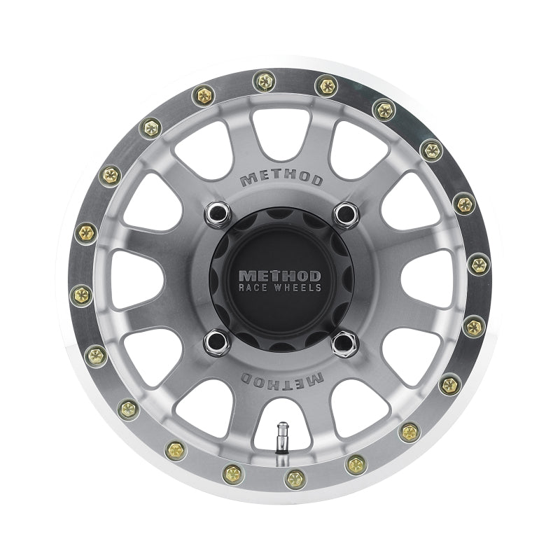Method MR401 UTV Beadlock 15x7 / 4+3/13mm Offset / 4x156 / 132mm CB Machined - Raw Wheel Secondary image