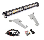 Baja Designs 2022 Toyota Tundra 20in S8 Behind Bumper Light Mount Kit with wiring and mounting brackets
