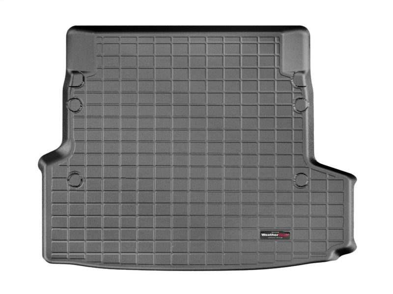 WeatherTech 14+ BMW 3-Series Cargo Liners - Black for ultimate interior protection.