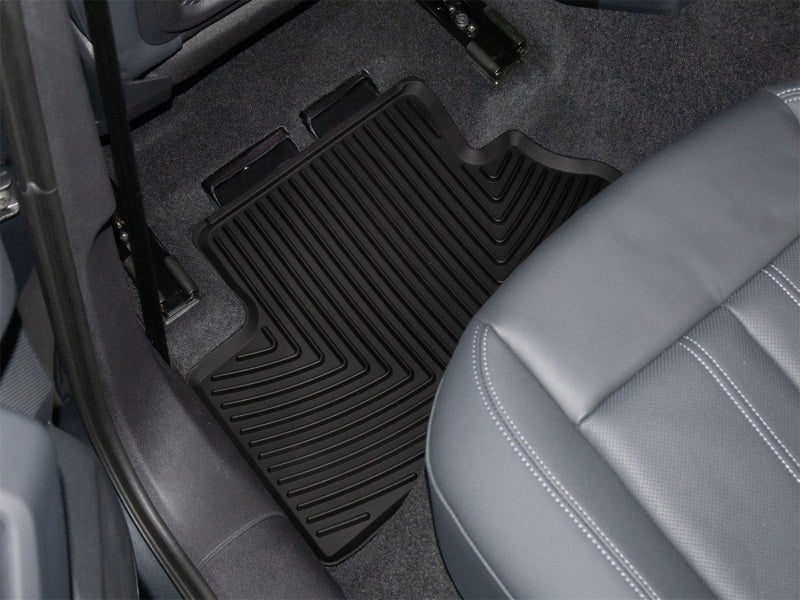 WeatherTech 18-25 Audi Q5 2nd Row Rear All-Weather Floor Mats - Black Secondary image