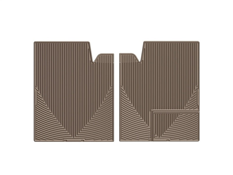 WeatherTech 09+ Ford F-150 Rear Rubber Mats - Tan Secondary image