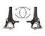 MaxTrac 19-24 RAM 1500 2WD 4in Front Lift Spindles w/Extended DOT Compliant Brake Lines