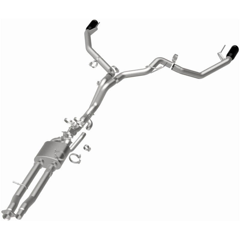 Magnaflow 2024 Ford Ranger Raptor Cat-Back Exhaust System for offroad performance upgrades.