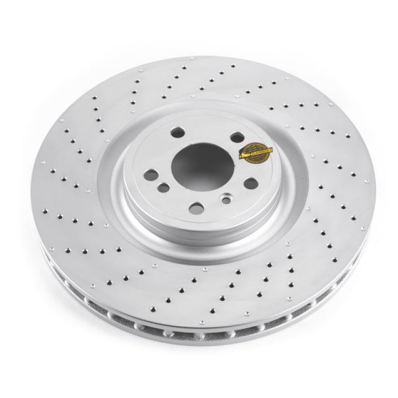 Power Stop 13-16 Mercedes-Benz GL350 Front Evolution High Carbon Geomet Coated Rotor Secondary image