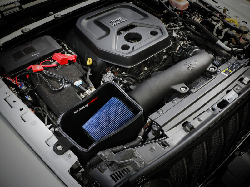 aFe MagnumFORCE Intake Stage-2 Pro Dry 5R Filter 18-23 Jeep Wrangler (JL) L4-2.0L (t) Secondary image