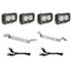 Baja Design 2024+ Toyota S2 Sport Dual Fog Pocket Light Kit components