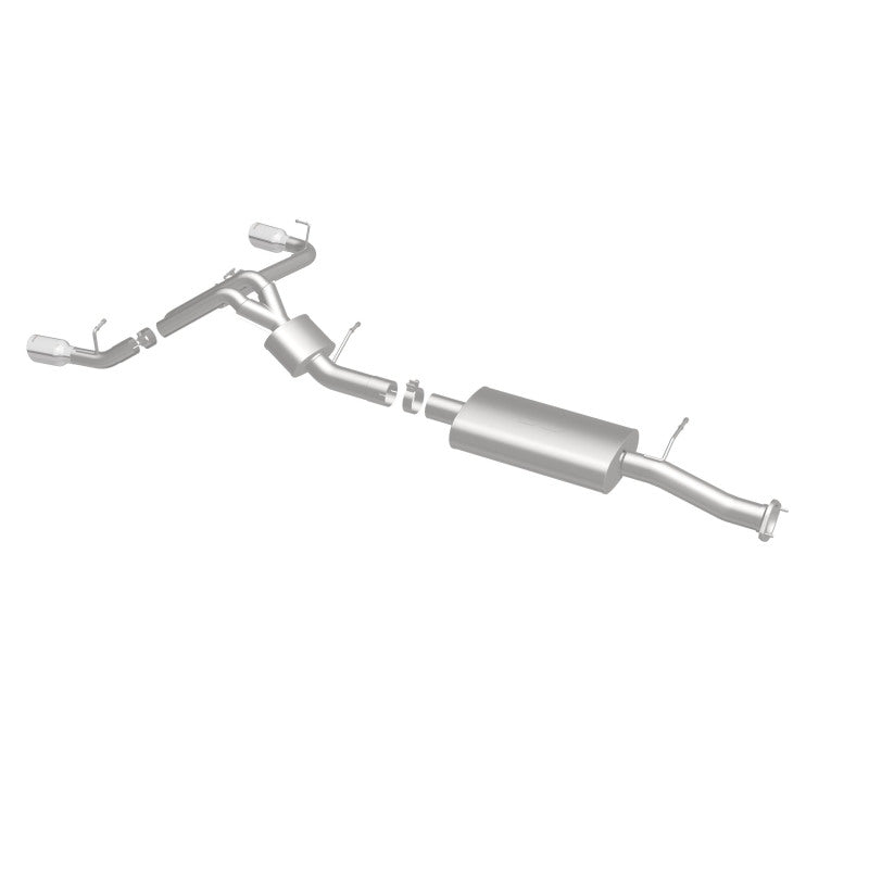 MagnaFlow Sys C/B 07 GM Hummer H2 Split Rear performance exhaust