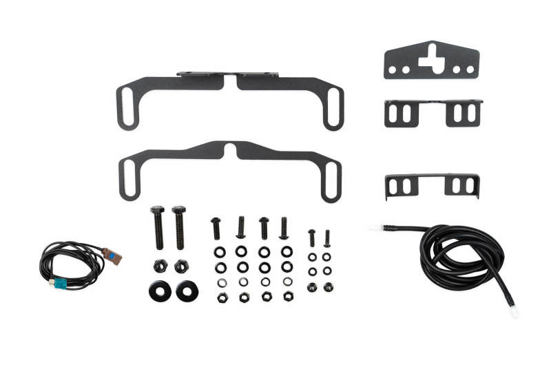 DV8 Offroad 21-23 Ford Bronco Front Camera Relocation Bracket parts and accessories