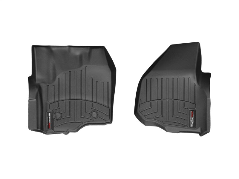 WeatherTech 12+ Ford F250/F350/F450/F550 Front FloorLiner - Black Secondary image