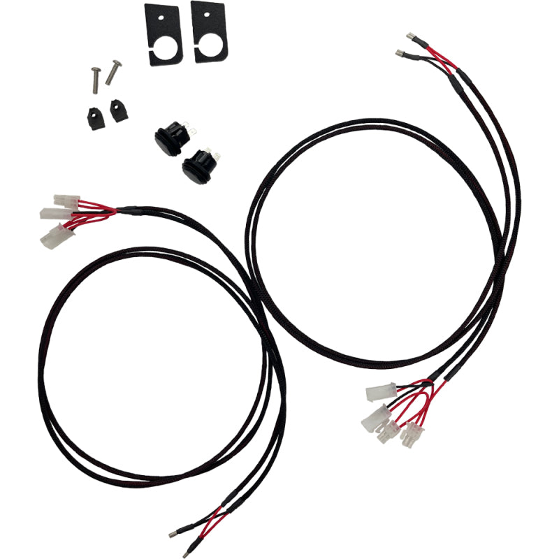 Rock Slide Step Sliders For Bronco Products Step Slider Door Delete Kit wiring harness for offroad lighting and electrical.