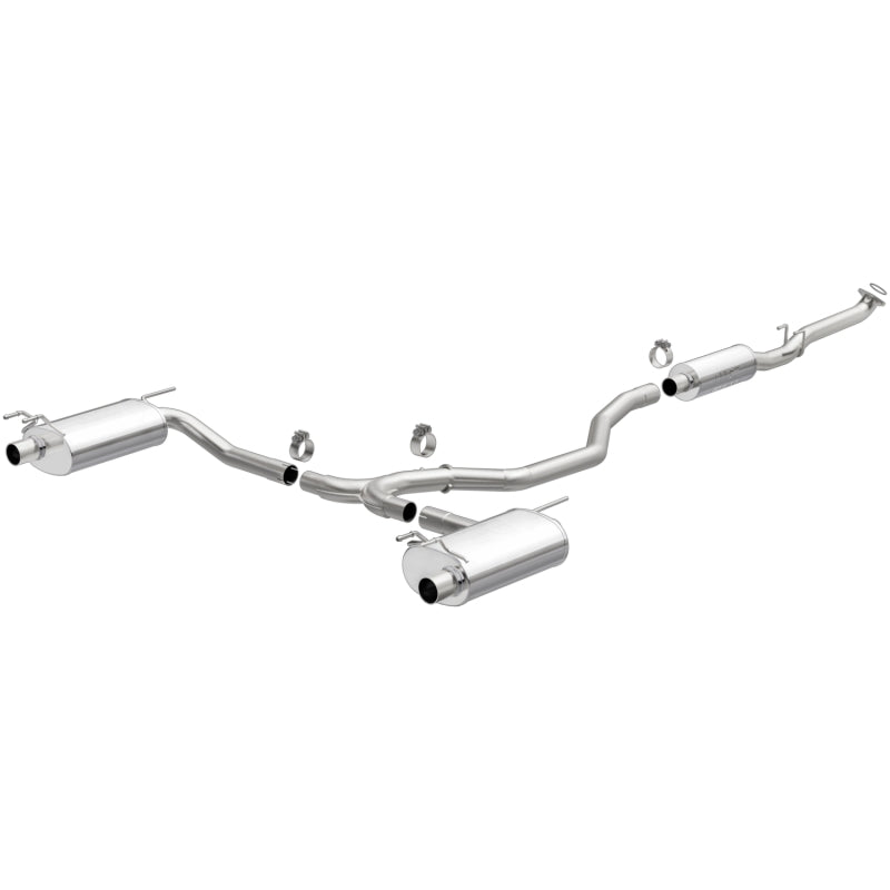 MagnaFlow CatBack 2018 Honda Accord L4 2.0LGAS 2.5in Dual Outlet Stainless Street Series Exhaust Secondary image