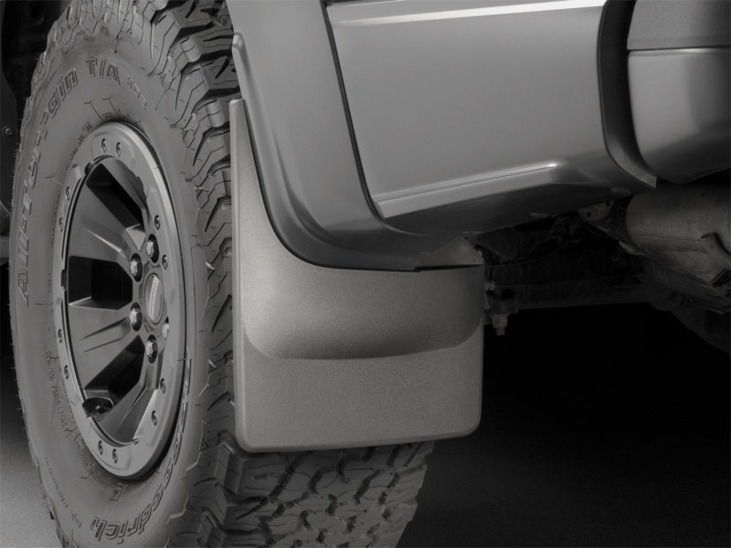 WeatherTech 2017+ Ford Raptor No Drill Mudflaps - Black Secondary image