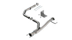 Borla 2021-2022 Toyota Tacoma 3.5L V6 T-304 Stainless Steel Y-Pipe - Brushed parts and installation components