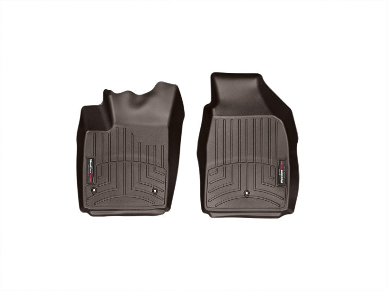 WeatherTech 2011+ Fiat 500 Front FloorLiner - Cocoa Secondary image