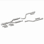MagnaFlow 2017+ Dodge Charger 409 SS Polished 3in Quad Tips Cat-Back Exhaust parts and components