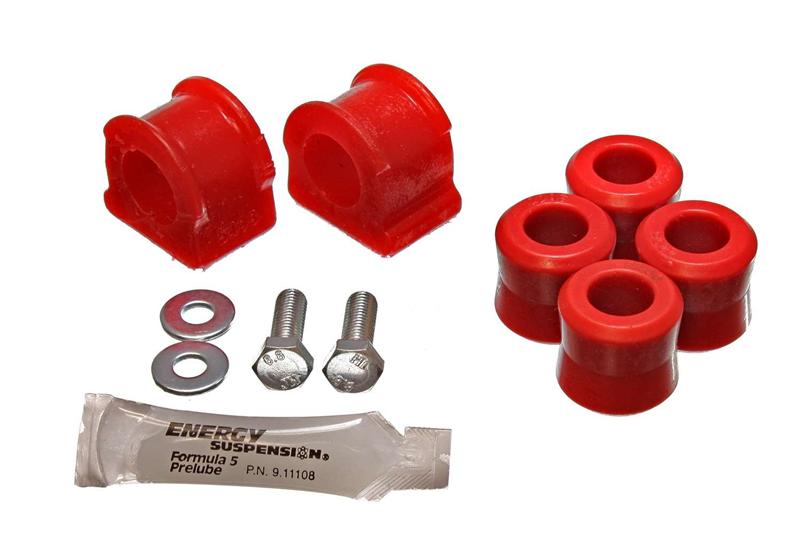 Energy Suspension 98-06 VW Beetle (New Version) Red 21mm Front Sway Bar Bushings and hardware parts