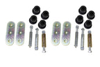 Fishbone Offroad 87-95 Jeep YJ Wrangler Front or Rear Greaseable Shackles components set for off road parts