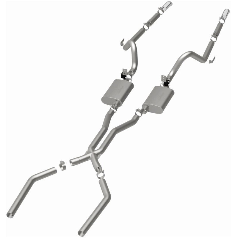 MagnaFlow Sys C/B 64-66 Ford Mustang 2.5inch exhaust system