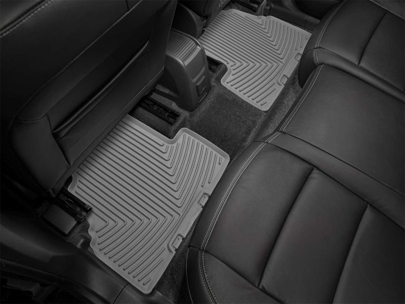 WeatherTech 2014-2019 Chevrolet Trax Rear Rubber Mats - Grey Secondary image