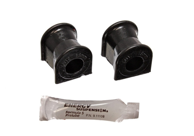 Energy Suspension 70-78 Nissan 240Z/260Z/280Z Black 21mm Front Sway Bar Frame Bushings and lubricant