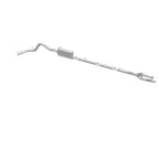MagnaFlow Sys C/B 11-15 Ford Super Duty F250 6.2L EC CC, SS 3.5in Single Rear Pass Side Ext 5in Tip exhaust system