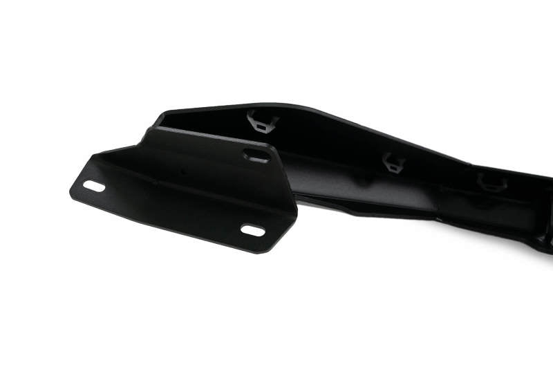 DV8 Offroad 21-22 Ford Bronco Factory Modular Front Bumper Bull Bar close-up of mounting bracket
