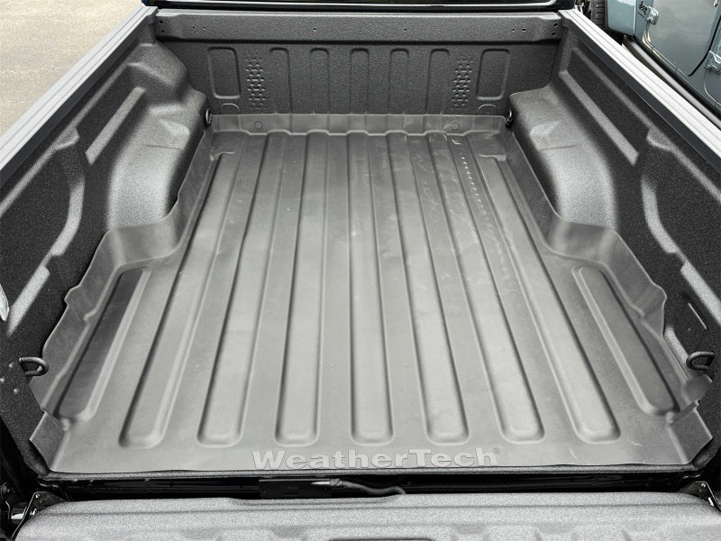 WeatherTech 20-23 Jeep Gladiator JT (w & w/o Trail Rail System) ImpactLiner - Black Secondary image