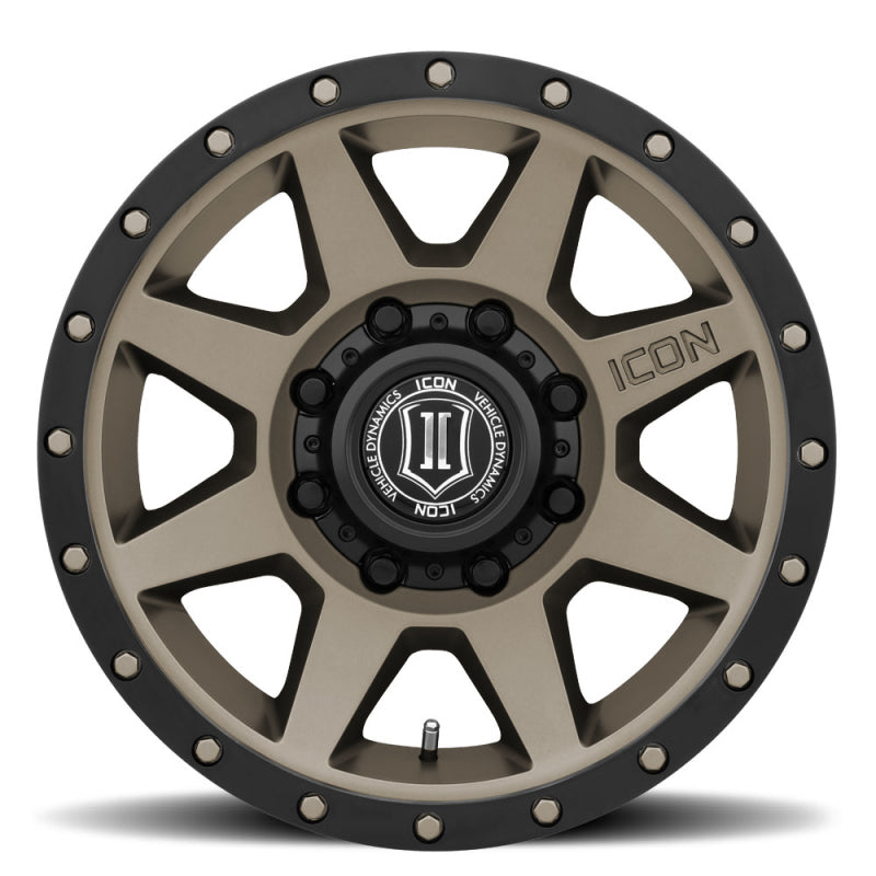 ICON Rebound HD 18x9 8x170 6mm Offset 5.25in BS 125mm Bore Bronze Wheel Secondary image