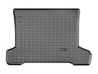 WeatherTech 14 Chevrolet Corvette Stingray Cargo Liners - Black, durable interior protection for vehicles.