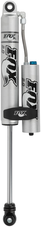 Fox 2.0 Factory Series 8.1in. Smooth Body R/R Shock w/CD Adj. (Alum) Std Travel / Eyelet Ends - Blk for offroad performance upgrades