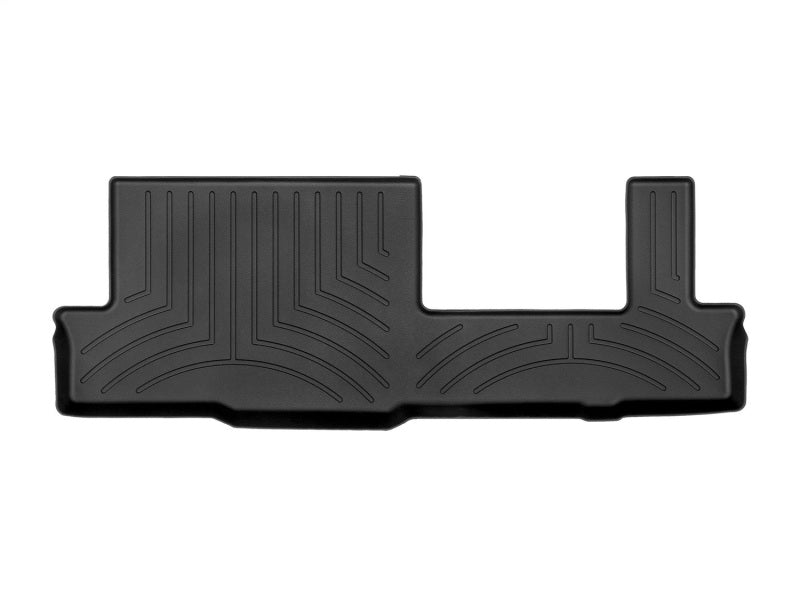 WeatherTech 2021+ Chevrolet Tahoe Rear FloorLiner - Black for interior protection. Main image