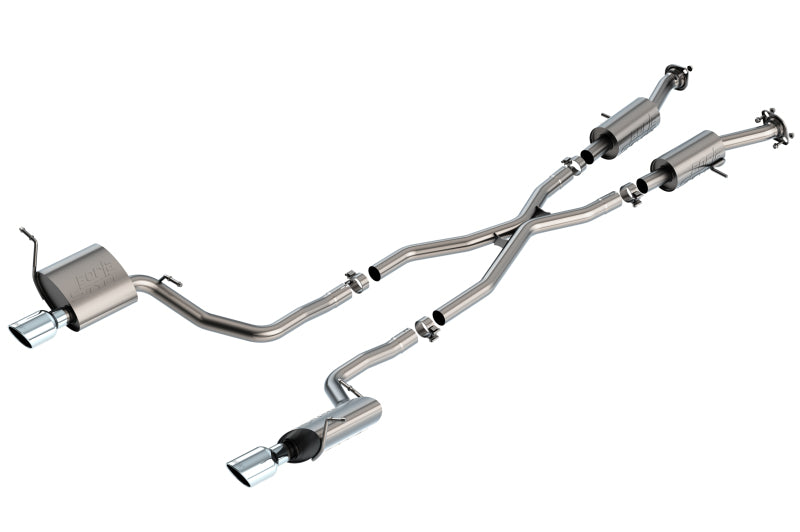 Borla 14-20 Jeep Grand Cherokee 3.6L V6 2/4WD 2.25in S-Type Cat-back exhaust system for enhanced performance Main image