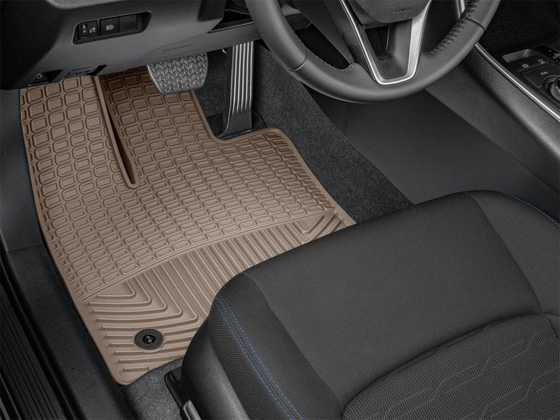 WeatherTech 2021+ Toyota Venza Front Rubber Mats - Tan Secondary image