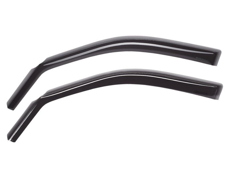 WeatherTech 12-16 Subaru Impreza/15-21 Subaru WRX/WRX Sti Rear Window Deflectors - Dark Tint Secondary image