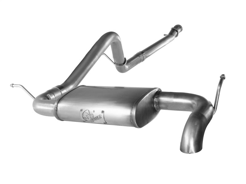 aFe MACHForce XP Exhausts Cat-Back SS-409 EXH CB Jeep Wrangler 2012 V6-3.6L (2 Dr) Secondary image