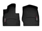 WeatherTech 2022+ Ford Explorer / Explorer ST Front FloorLiner - Black in black rubber design for complete interior protection.