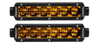 Rigid Industries 6in SR-Series Pro Dot / SAE Fog Lights (Pair) - Selective Yellow for offroad lighting.