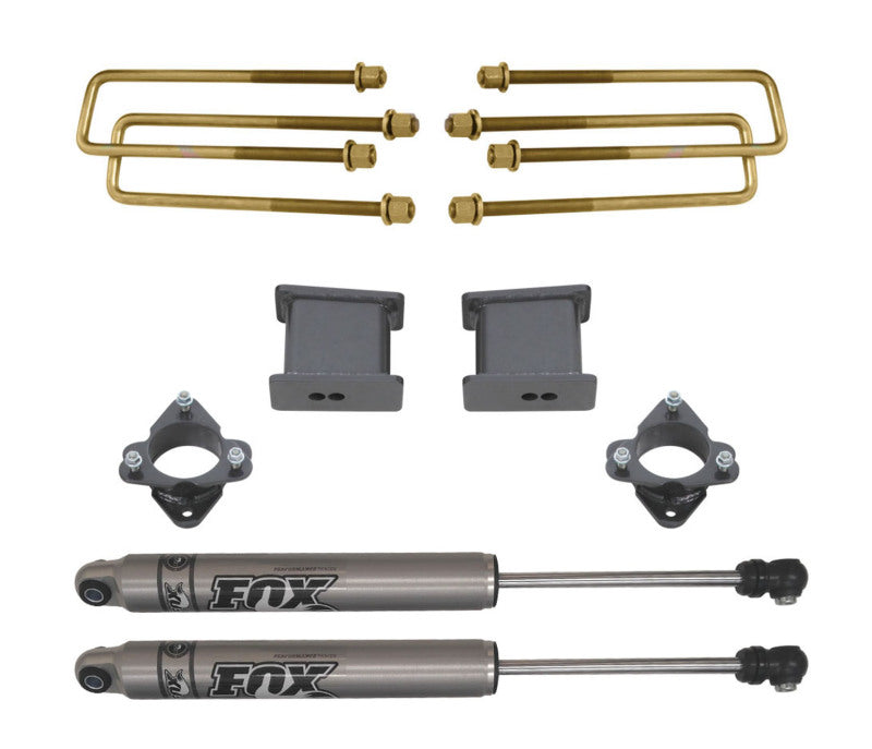 MaxTrac 16-18 GM C1500 2WD w/Stamped Steel/Alum. Susp. 3in Rear Lift Kit components