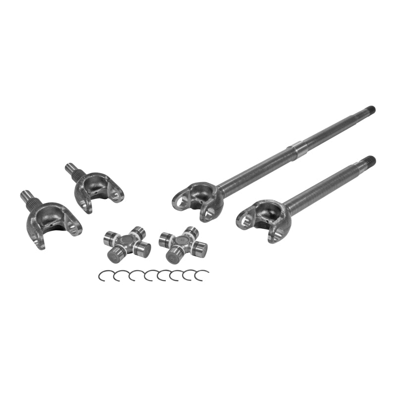 Yukon Gear Front 4340 Chromoly Axle Kit For Jeep JL Dana 30 27 Spline FAD Del. w/1350 (7166) Joints Secondary image