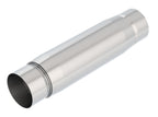 Borla CrateMuffler Resonator Option 3in Center/Center 3.5in Round x 10in - Null Sound Center/Center for off road performance
