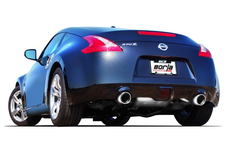 Borla 09-16 Nissan 370z Catback Exhaust installed on car