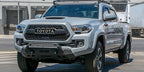 DV8 Offroad 2016+ Toyota Tacoma Center Bumper on truck